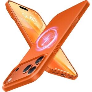 TORRAS Magnetic Slim Fit for iPhone 17 Pro Case 6.3 inch, Ultra-Thin